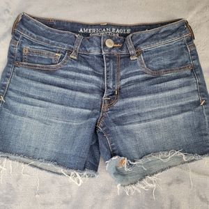 American Eagle Mid Rise Shorts